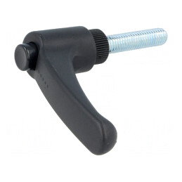Manetă Franceză Neagră 35mm 63mm | Electronic-mag.ro | Componente Electronice