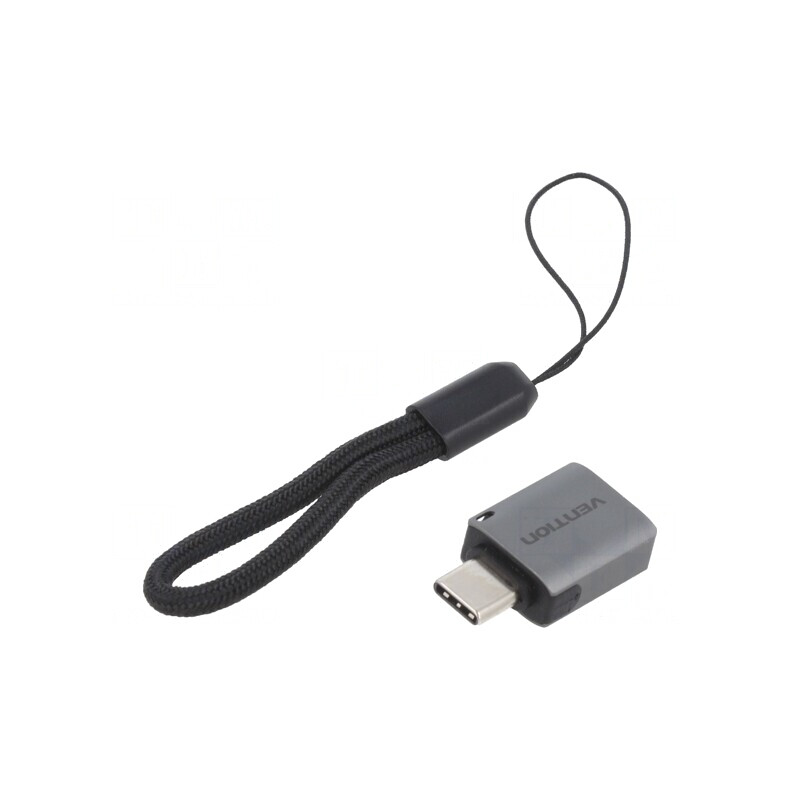 Adaptor USB 3.0 A la C Gri | Electronic-mag.ro | Componente Electronice