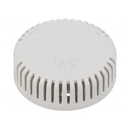 Carcasă Alarmă 20,3mm ABS Gri Ventilată 1551V | Electronic-mag.ro | Componente Electronice
