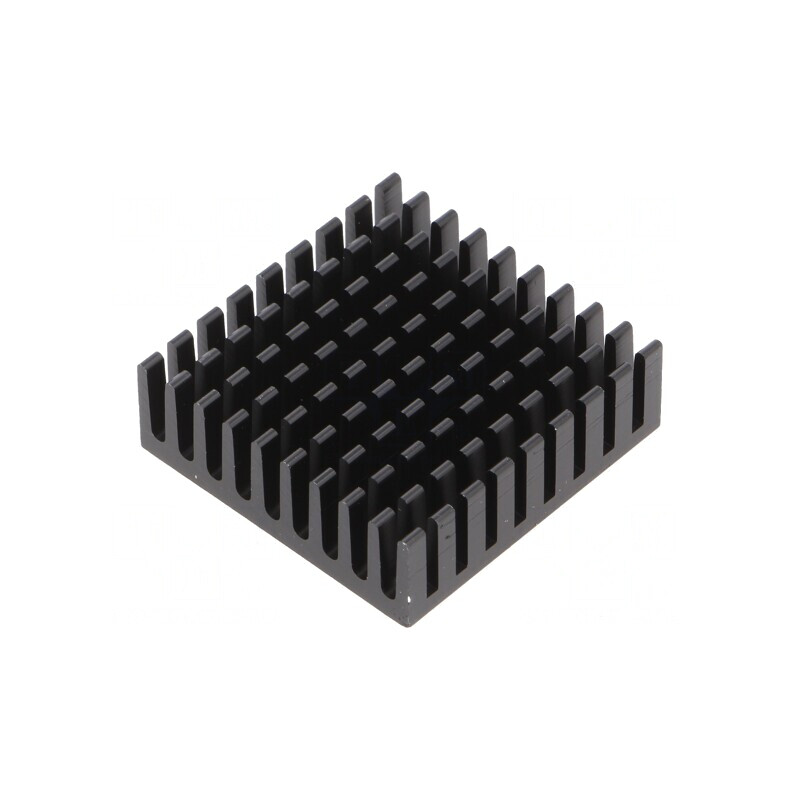 Radiator extrudat cu aripioare negru 39mm x 39mm | Electronic-mag.ro | Componente Electronice Radiator extrudat cu aripioare negru 39mm x 39mm | Electronic-mag.ro | Componente Electronice