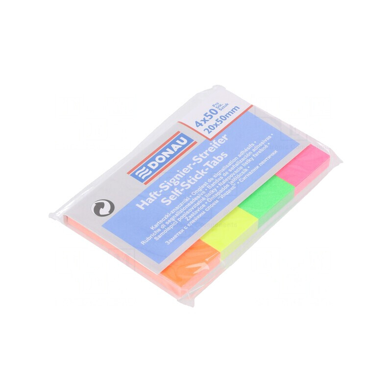 Post-it-uri adezive 20x50mm Colorate | Electronic-mag.ro | Componente Electronice