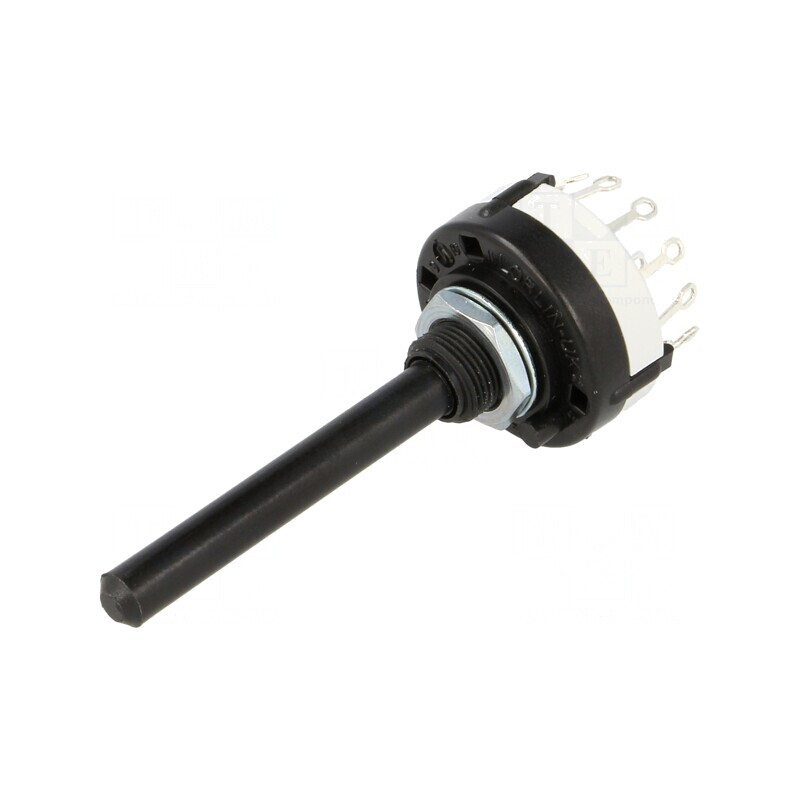 Comutator Rotativ 4 Pozitii 3 Sectiuni 30° 0,15A 250VDC | Electronic-mag.ro | Componente Electronice