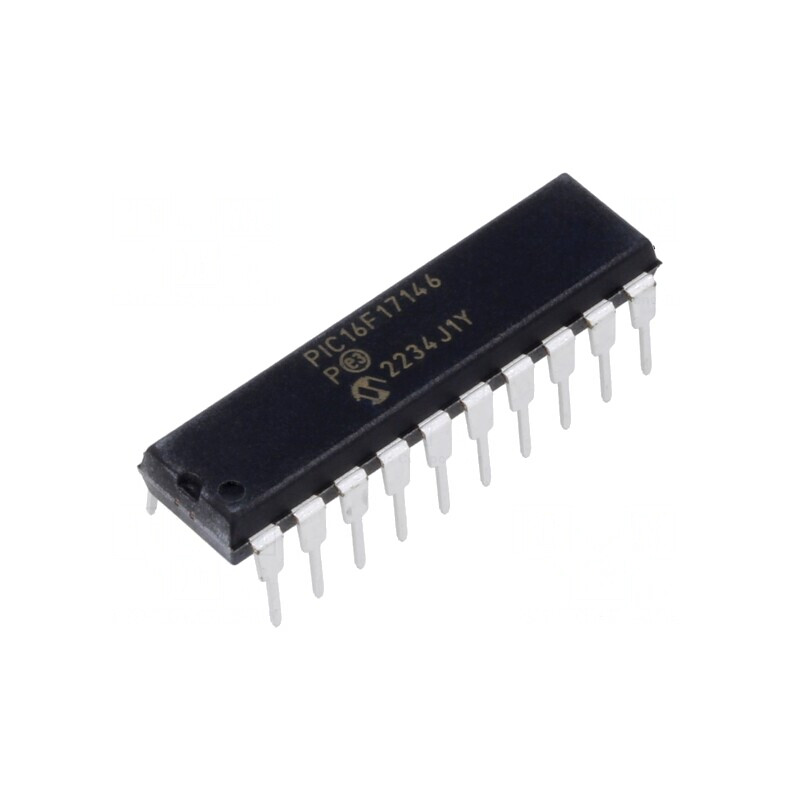 Microcontroler PIC 28kB ADC DAC EUSART I2C SPI THT | Electronic-mag.ro | Componente Electronice