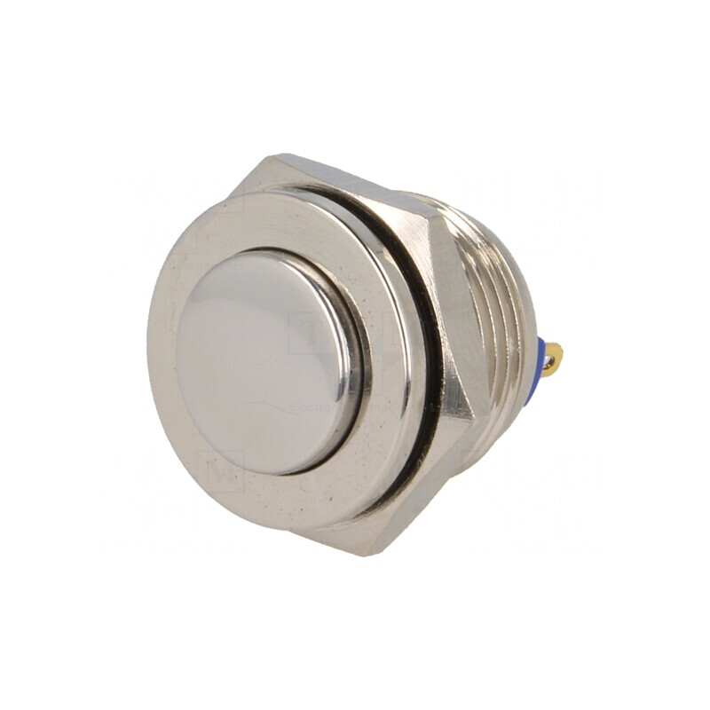 Comutator Anti-Vandalism SPST-NO 2A 36VDC IP65 Ø16mm | Electronic-mag.ro | Componente Electronice