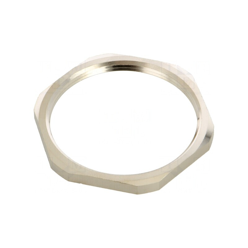 Piuliţă PG42 alamă 60mm nichelată | Electronic-mag.ro | Componente Electronice