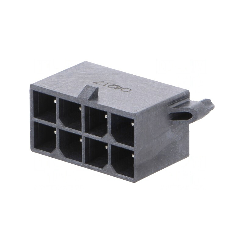 Soclu cablu-placă Mega-Fit 5,7mm 8 pini | Electronic-mag.ro | Componente Electronice