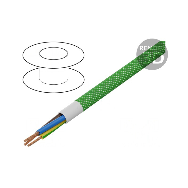 Cablu Electric Rotund Cu PVC 3G0.75mm² 300V | Electronic-mag.ro | Componente Electronice