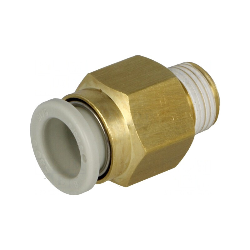 Racord Push-In Filetat Alamă R 1/8 1-10 Bar | Electronic-mag.ro | Componente Electronice