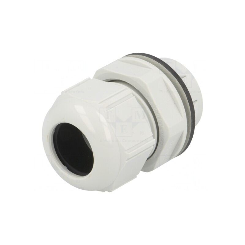 Garnitură de etanşare IP68 gri deschis din poliamidă | Electronic-mag.ro | Componente Electronice