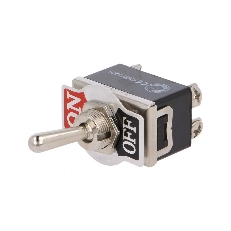 Comutator Basculant DPST ON/OFF 10A 250VAC | Electronic-mag.ro | Componente Electronice