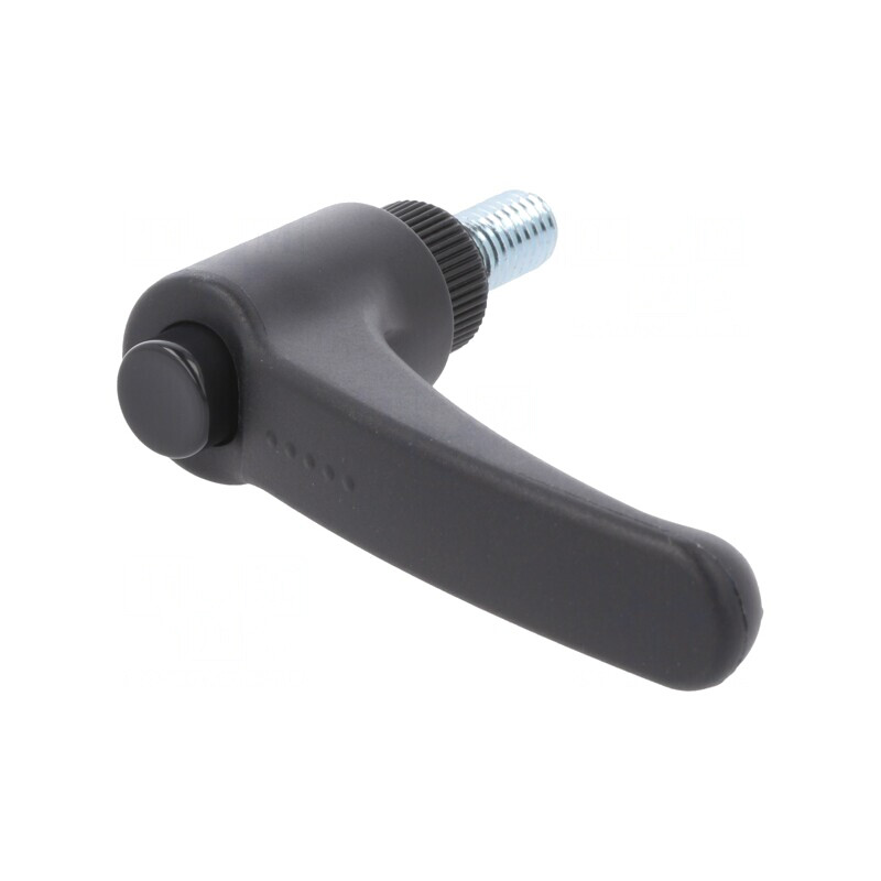 Manetă Franceză Neagră 16mm x 63mm | Electronic-mag.ro | Componente Electronice
