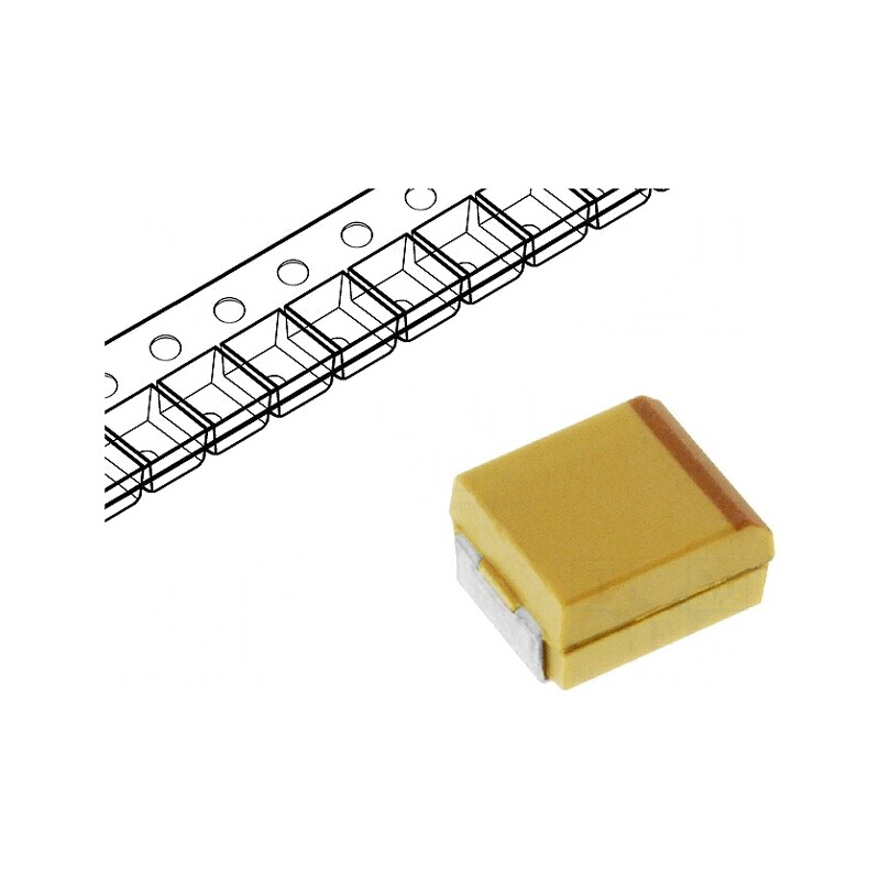 Condensator tantal low ESR 10uF 50V SMD 2917 ±10% | Electronic-mag.ro | Componente Electronice Condensator tantal low ESR 10uF 50V SMD 2917 ±10% | Electronic-mag.ro | Componente Electronice