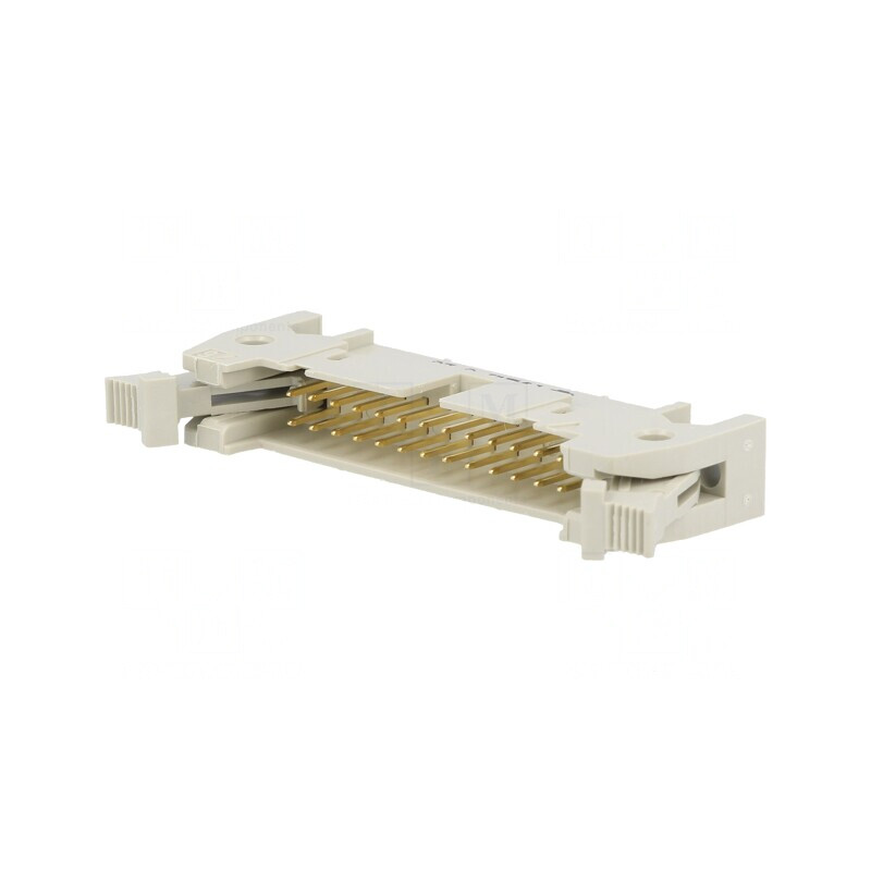 Soclu IDC Tată 26 PIN cu Ejector THT 2,54mm | Electronic-mag.ro | Componente Electronice
