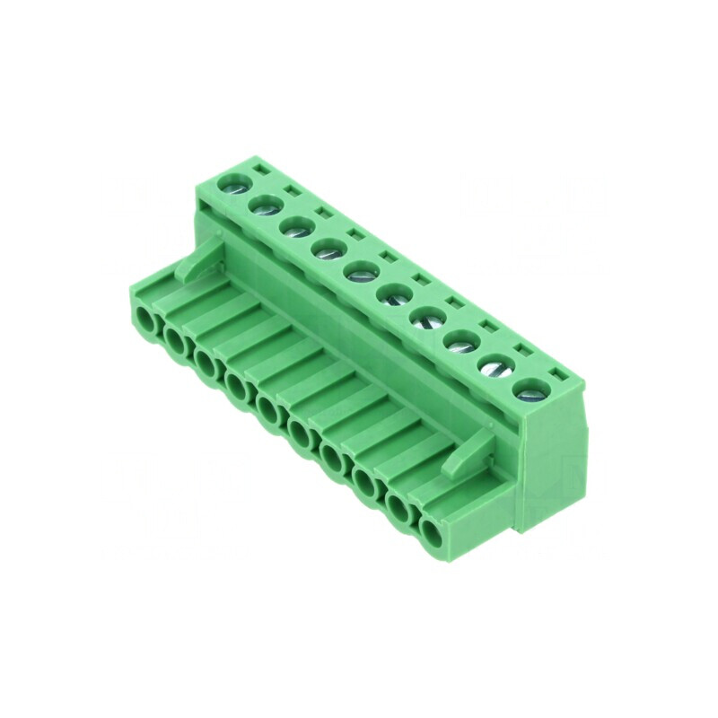 Regletă de Conexiuni Deconectabilă 5mm 10 Piste Drept Mufă | Electronic-mag.ro | Componente Electronice