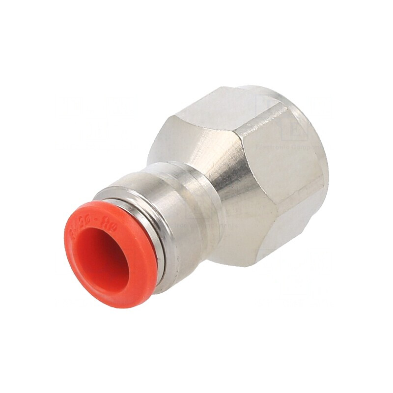 Racord Push-In Simplu Alamă Nichelată 3/8" | Electronic-mag.ro | Componente Electronice