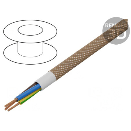 Cablu Electric Rotund 3G0.75mm² Cu PVC 300V | Electronic-mag.ro | Componente Electronice