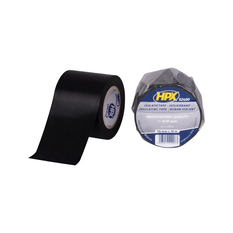Bandă Electroizolantă Neagră 50mm x 10m | Electronic-mag.ro | Componente Electronice