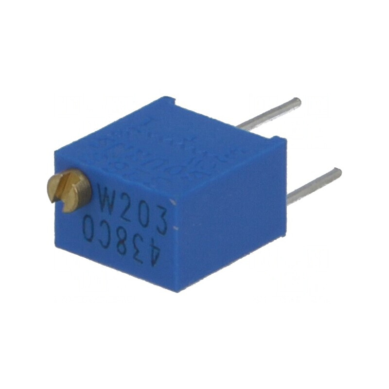 Potentiometru Multitura 20kΩ 250mW ±10% THT | Electronic-mag.ro | Componente Electronice Potentiometru Multitura 20kΩ 250mW ±10% THT | Electronic-mag.ro | Componente Electronice