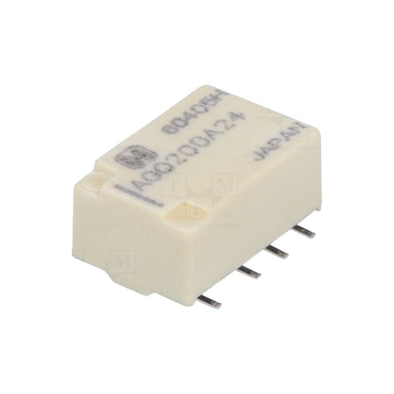 Releu Electromagnetic DPDT 24VDC 2A | Electronic-mag.ro | Componente Electronice
