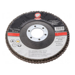 Disc de șlefuit cu lambouri 115mm pentru lemn și oțel | Electronic-mag.ro | Componente Electronice