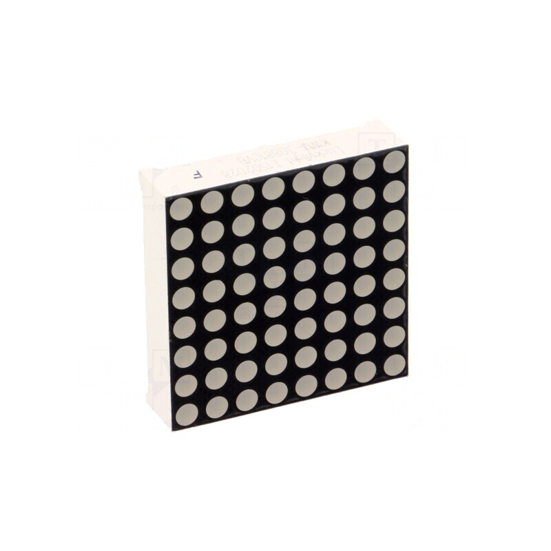 Afişaj LED matrice 8x8 roşu 32x32mm | Electronic-mag.ro | Componente Electronice Afişaj LED matrice 8x8 roşu 32x32mm | Electronic-mag.ro | Componente Electronice