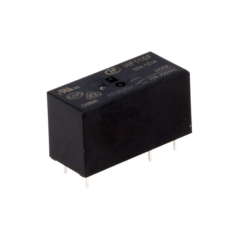 Releu electromagnetic SPDT 24VDC 12A PCB | Electronic-mag.ro | Componente Electronice