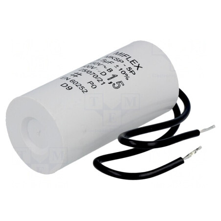 Condensator pentru motoare 1,5uF 450V | Electronic-mag.ro | Componente Electronice