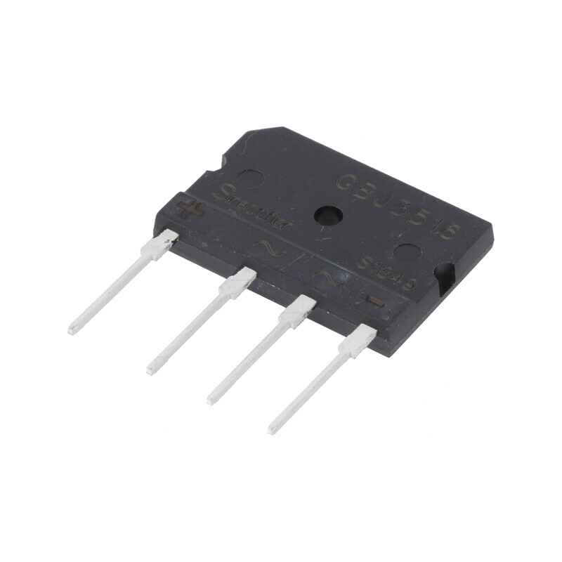 Punte Redresoare Monofazată 1,6kV 35A 420A GBJ | Electronic-mag.ro | Componente Electronice Punte Redresoare Monofazată 1,6kV 35A 420A GBJ | Electronic-mag.ro | Componente Electronice