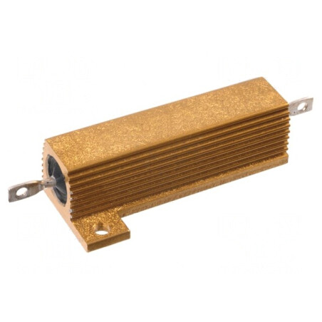 Rezistor Bobinat cu Radiator 47Ω 50W ±5% | Electronic-mag.ro | Componente Electronice