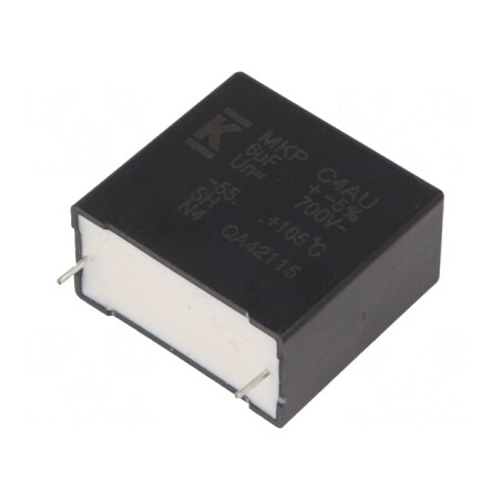 Condensator Polipropilenă DC-Link 6uF THT | Electronic-mag.ro | Componente Electronice