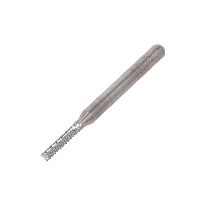 Freza diamantată 2mm x 3,175mm x 38,2mm | Electronic-mag.ro | Componente Electronice