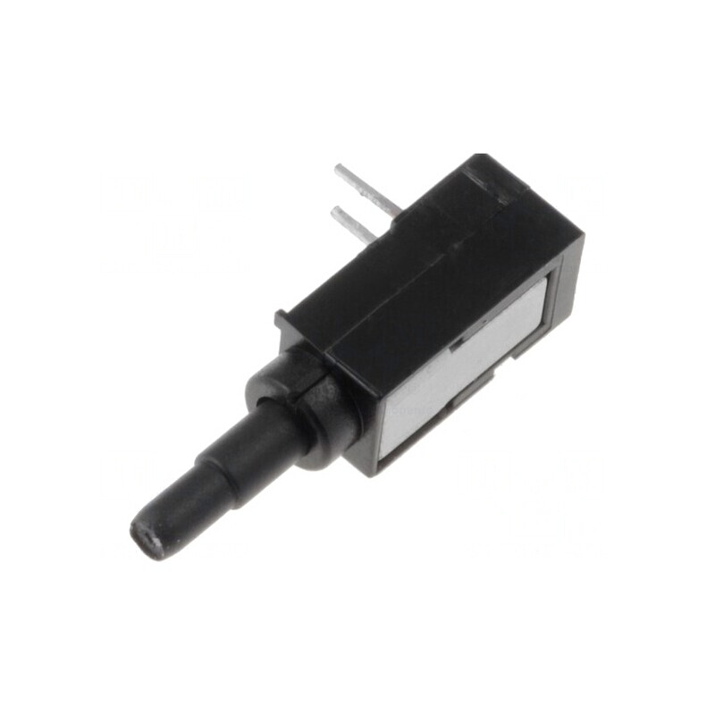 Comutator Acționat Prin Apăsare 2 Poz SPDT 0.5A 60VAC THT | Electronic-mag.ro | Componente Electronice