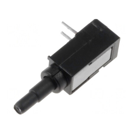 Comutator Acționat Prin Apăsare 2 Poz SPDT 0.5A 60VAC THT | Electronic-mag.ro | Componente Electronice