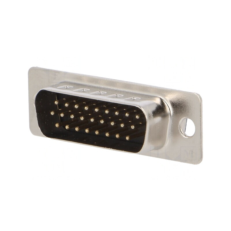 Conector D-Sub HD 26-Pin Tată Aurit pentru Lipire | Electronic-mag.ro | Componente Electronice Conector D-Sub HD 26-Pin Tată Aurit pentru Lipire | Electronic-mag.ro | Componente Electronice