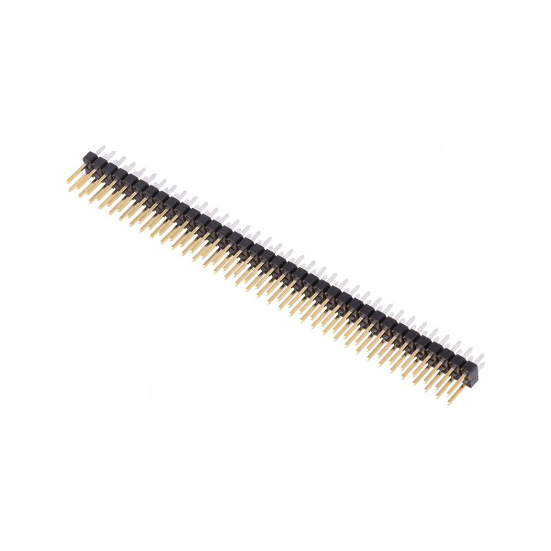 Conector pini 72 pini 2,54mm THT drept BERGSTIK | Electronic-mag.ro | Componente Electronice