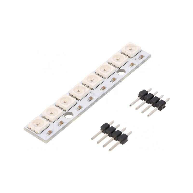 Modul LED RGB 5050 5VDC pentru Arduino cu 8 diode | Electronic-mag.ro | Componente Electronice Modul LED RGB 5050 5VDC pentru Arduino cu 8 diode | Electronic-mag.ro | Componente Electronice