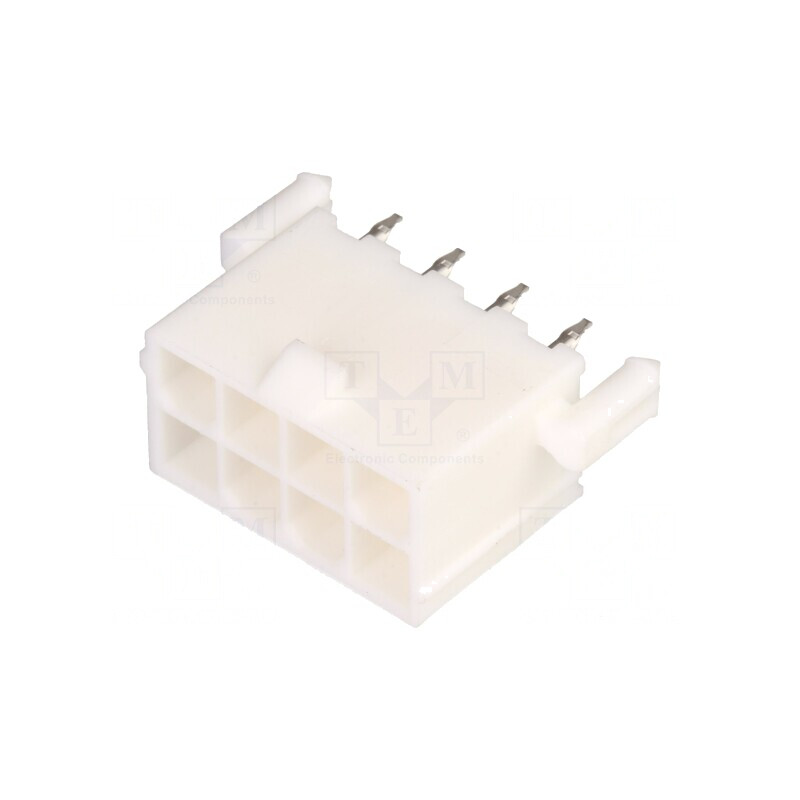 Soclu cablu-placă Mini-Fit Jr 8 pini aurit 4.2mm | Electronic-mag.ro | Componente Electronice