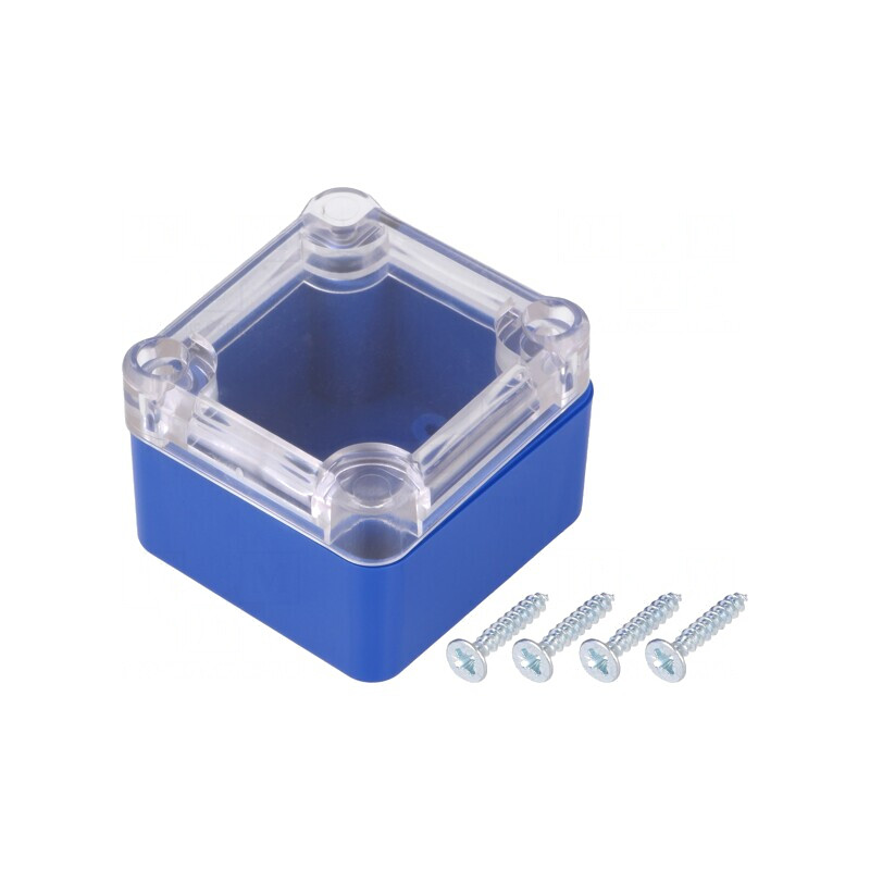 Carcasă universală ABS albastru IP65 49x51x36mm | Electronic-mag.ro | Componente Electronice