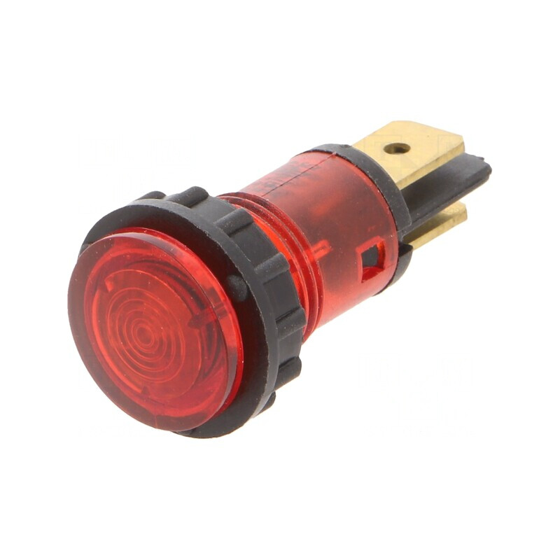 Lampă de Control Neon Convex Roșie 400VAC 12mm | Electronic-mag.ro | Componente Electronice Lampă de Control Neon Convex Roșie 400VAC 12mm | Electronic-mag.ro | Componente Electronice
