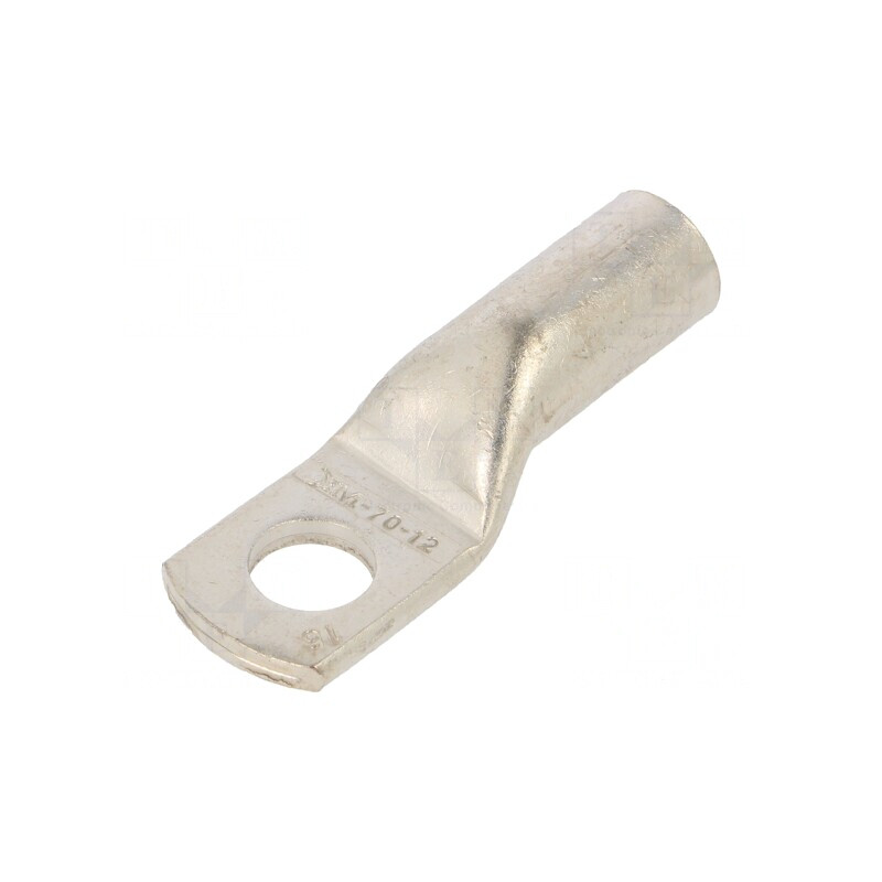 Vârf Inelar Tubular M12 70mm2 Crimpat Cupru | Electronic-mag.ro | Componente Electronice