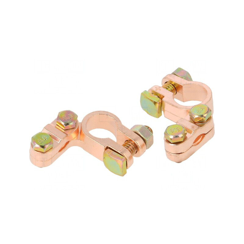 Battery Clamps for 12V Rechargeable Battery | Electronic-mag.ro | Componente Electronice