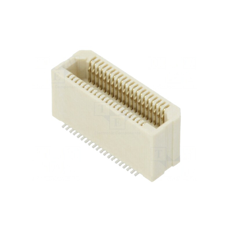 Conector PCB-PCB Mamă 40PIN 0.5mm SMT Verticale | Electronic-mag.ro | Componente Electronice Conector PCB-PCB Mamă 40PIN 0.5mm SMT Verticale | Electronic-mag.ro | Componente Electronice