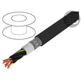 Cablu Electric BiT 1000 CY 3G1.5mm2 PVC Negru | Electronic-mag.ro | Componente Electronice