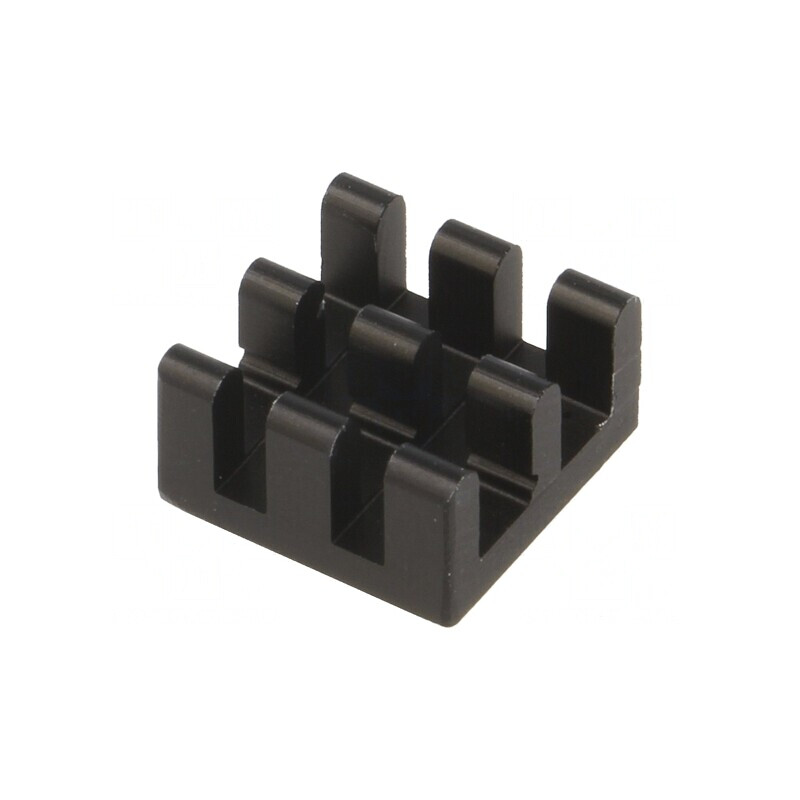 Radiator Aluminiu Negru 11x11x6mm | Electronic-mag.ro | Componente Electronice Radiator Aluminiu Negru 11x11x6mm | Electronic-mag.ro | Componente Electronice