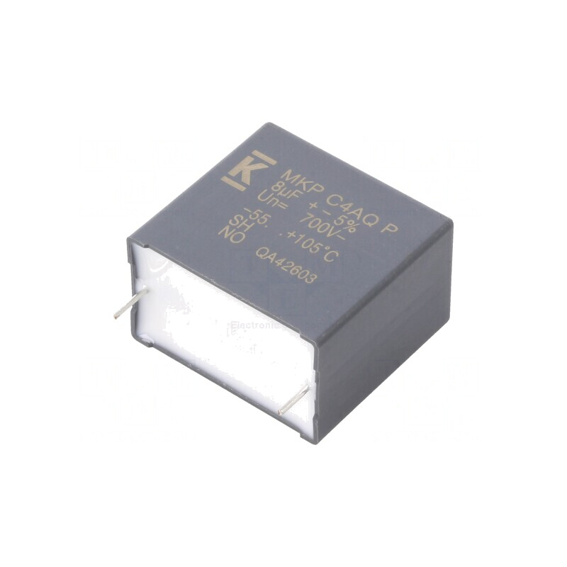 Condensator Polipropilenă DC-Link 8uF 8mΩ THT ±5% | Electronic-mag.ro | Componente Electronice