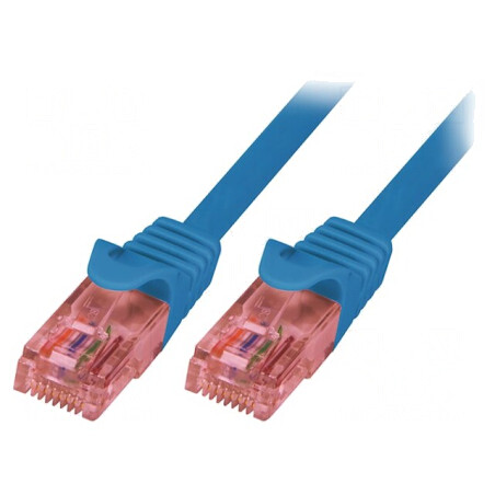 Patch Cord UTP Cat6 Albastru 2m | Electronic-mag.ro | Componente Electronice