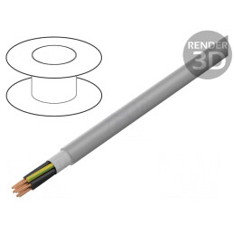 Cablu de control ÖLFLEX CHAIN 809 5G0,75mm2 PVC gri | Electronic-mag.ro | Componente Electronice