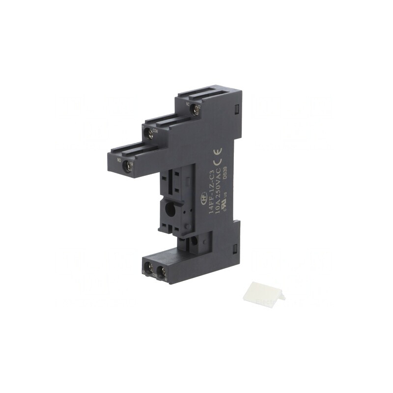 Stativ pentru șină DIN 10A 250VAC | Electronic-mag.ro | Componente Electronice