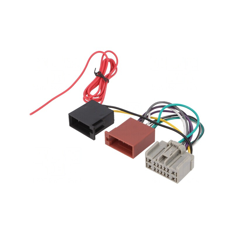 Conector Radio ISO pentru Ford și Volvo PIN 14 | Electronic-mag.ro | Componente Electronice