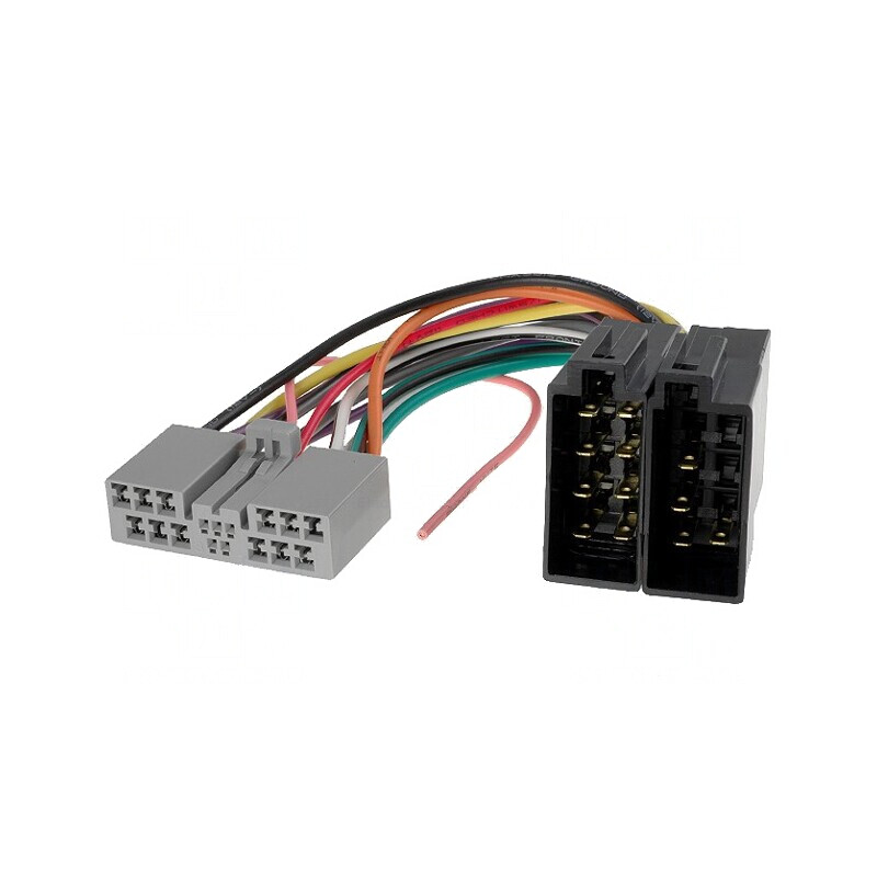 Conector radio ISO pentru Citroën/Honda/Mitsubishi/Peugeot 17 PIN | Electronic-mag.ro | Componente Electronice